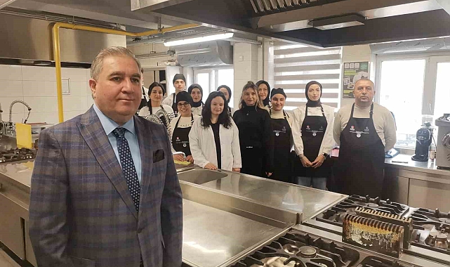 'Lezzet Atölyesi' kursiyerleri sertifikalarını aldı