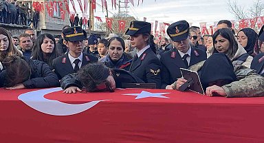 Nevşehir şehidini uğurladı