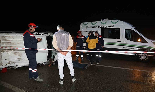 Otomobil takla attı: 1 ölü