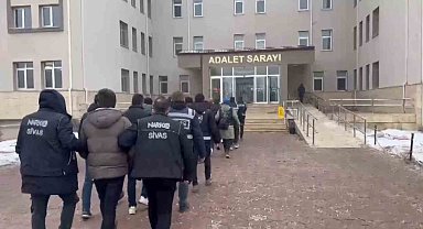 Sivas ve Kayseri'de narkotik operasyonu: 9 şüpheli tutuklandı