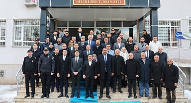 Vali Çiçek'ten Sarıoğlan ve Özvatan ilçesinde ziyaret