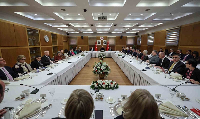 Bakan Fidan, AB üyesi ülkelerin büyükelçilerini kabul etti