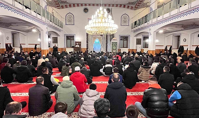 Başkan Özdoğan: "Regaip Kandili'nin manevi atmosferini hep birlikte paylaştık"