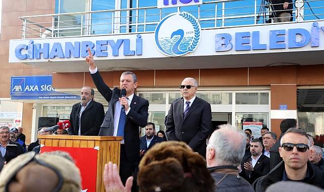 CHP Genel Başkanı Özel, Konya'da