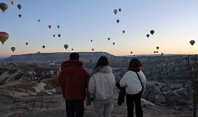 Kapadokya'yı yaklaşık 4 buçuk milyon kişi ziyaret etti