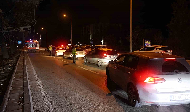 Konya'da 316 araç ve sürücüye 1 milyon 800 bin lira ceza