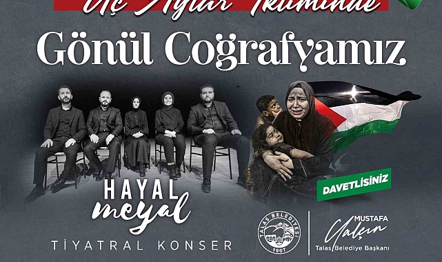 Talas'ta 'Üç aylar ikliminde gönül coğrafyamız' programı