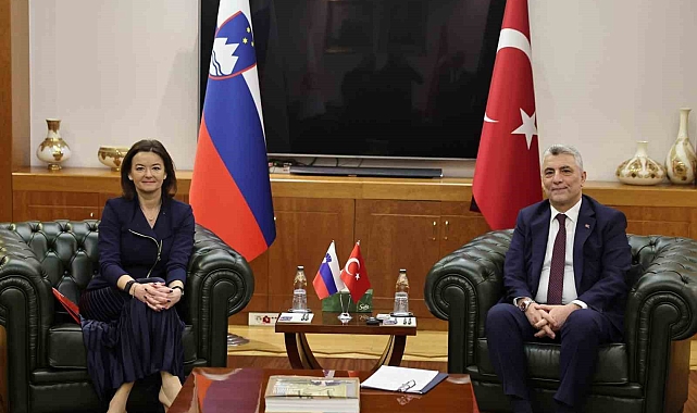 Ticaret Bakanı Bolat, Slovenya Başbakan Yardımcısı Fajon ile bir araya geldi