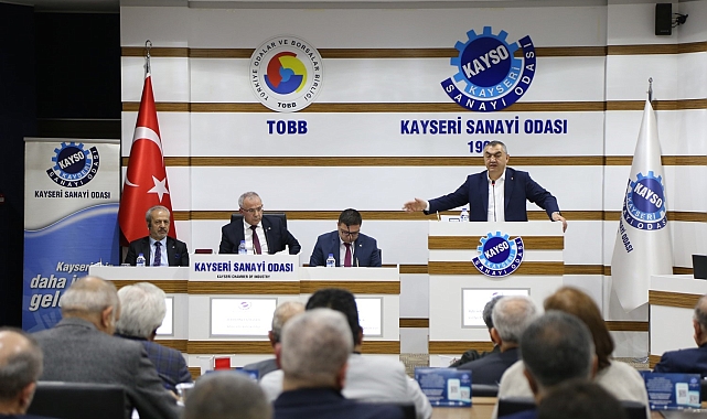 Başkan Büyüksimitci: "Ülkemizin ekonomisinin lokomotifi sanayi sektörüdür"