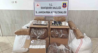 Eskişehir'de 365 kilogram kaçak tütün ele geçirildi