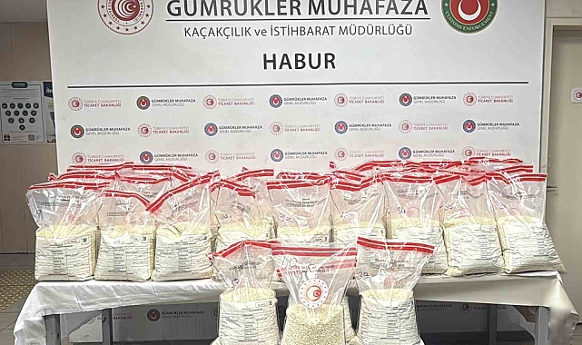 Habur Gümrük Kapısı'nda 370 kilo uyuşturucu madde ele geçirildi