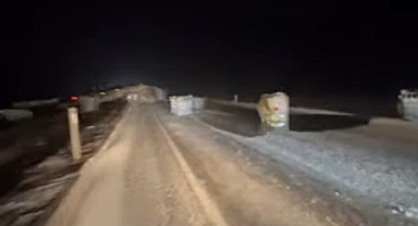 Konya'da tipi ve buzlanma kazaya neden oldu: 1 yaralı