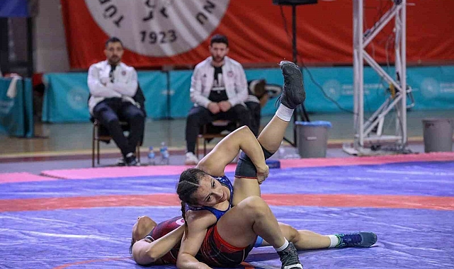 U23 Kadınlar Türkiye Güreş Şampiyonası sona erdi