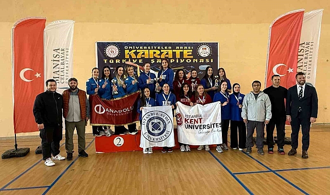 Anadolu Üniversitesi Kadın Karate Takımı Türkiye ikincisi oldu