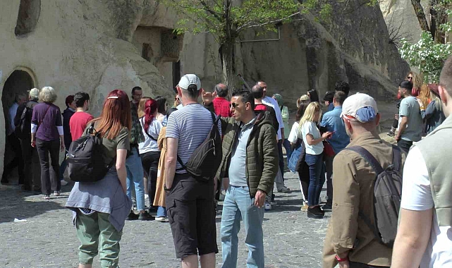 Kapadokya'ya da yılın ilk iki ayında ziyaretçi sayısı yüzde 10 arttı