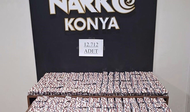 Konya'da zehir tacirlerine operasyon: 60 şüpheli tutuklandı