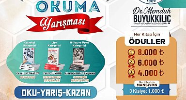 4. Kitap Okuma Yarışması'na başvurular başladı