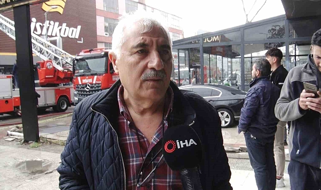Ankara'da 2 katlı mobilya dükkanında çıkan yangın söndürüldü
