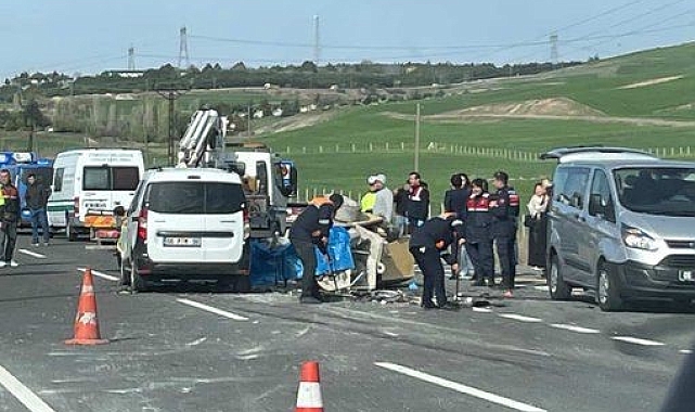 Ankara'da trafik kazası: 1 ölü, 2 yaralı
