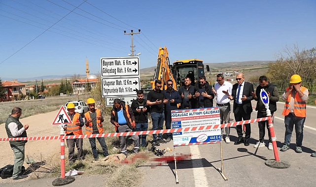 Ayaş'a doğalgaz geliyor