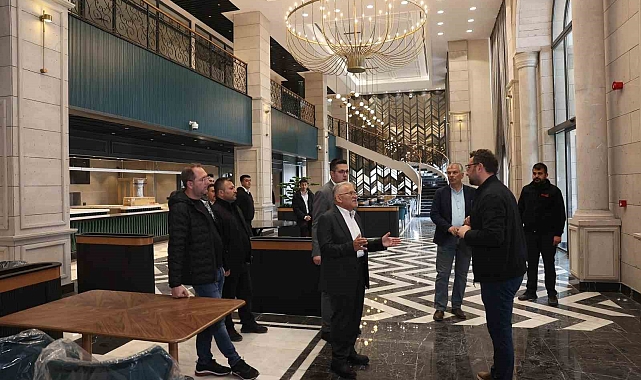 Başkan Büyükkılıç, Mutfak Sanatları Merkezi'ni inceledi