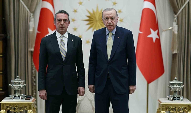 Cumhurbaşkanı Erdoğan, Fenerbahçe Spor Kulübü Başkanı Koç'u kabul etti