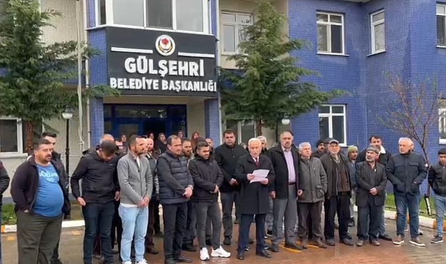 Gülşehri Belediyesi'nde 8 işçinin işten çıkartılması tepkilere neden oldu