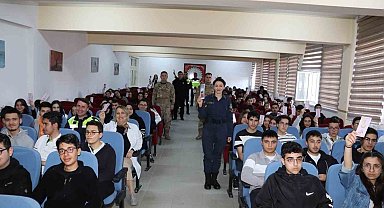 Lise öğrencilerine JSGA ve KADES tanıtıldı