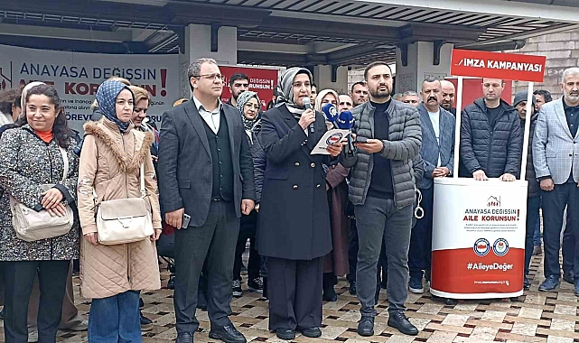 Memur-Sen 'Anayasa Değişsin, Aile Korunsun' başlığıyla imza kampanyası başlattı