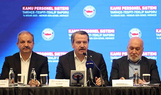 Memur-Sen "Kamu Personel Sistemi Raporu" sonuçlarını kamuoyuyla paylaştı