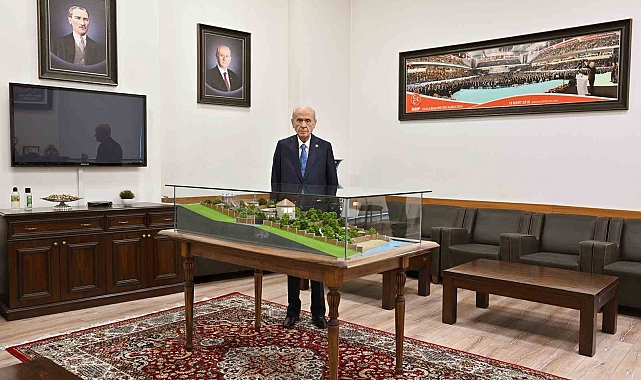 MHP lideri Bahçeli'nin talimatıyla inşasına başlanan Devlet Bey Konağı tamamlandı