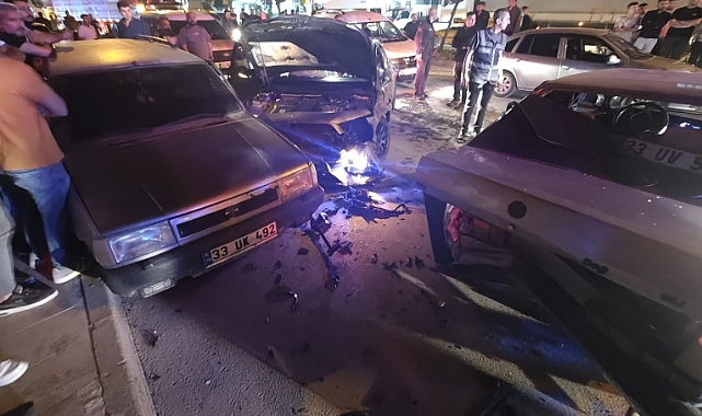 Mut'ta trafik kazaları: 6 yaralı