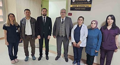Niğde Barosu'ndan hastaneye anlamlı bağış