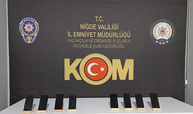Niğde'de kaçakçılık operasyonu: 3 gözaltı