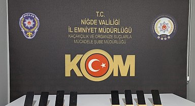 Niğde'de kaçakçılık operasyonu: 3 gözaltı
