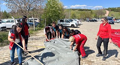 Sahra hastanesi ünitelerinin periyodik bakımı ve temizliği yapıldı