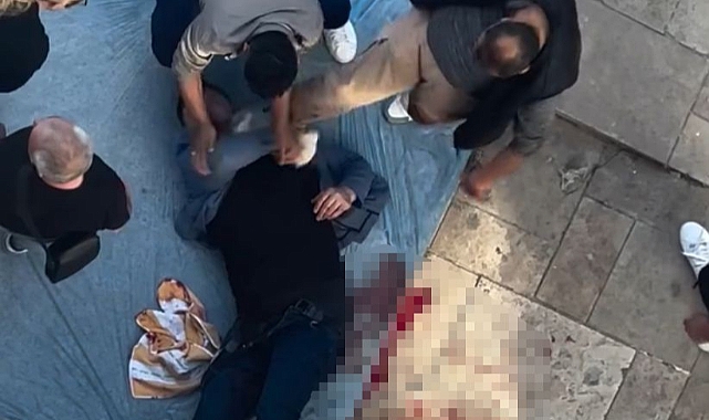 Silahla vurduğu yaralıya yerde yatarken tekme attı