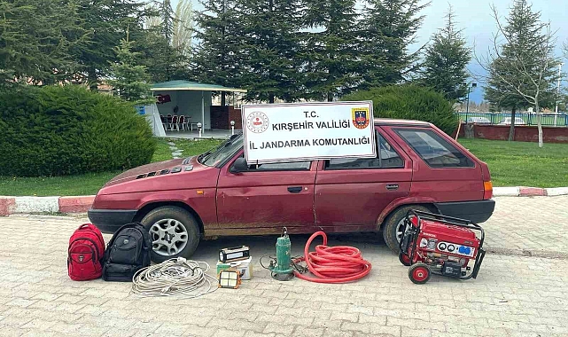 Sit alanında kaçak kazı yapan 7 şüpheli yakalandı