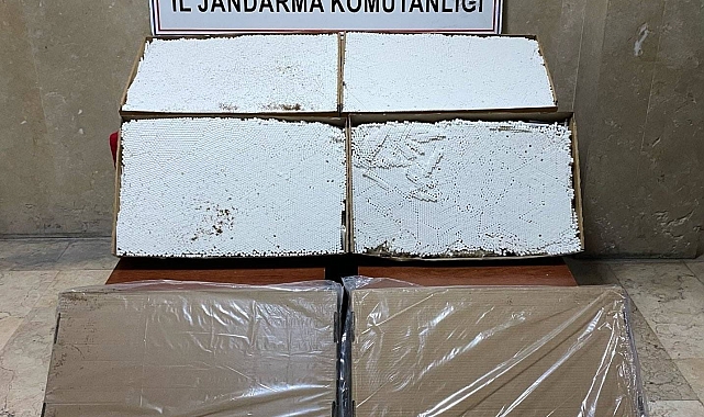 Yolcu otobüsünün bagajında kaçak sigara çıktı
