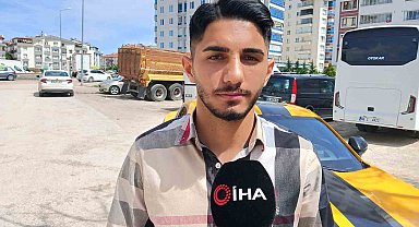 Yolunu kesen kişilerce darp edilen sürücü o anları anlattı