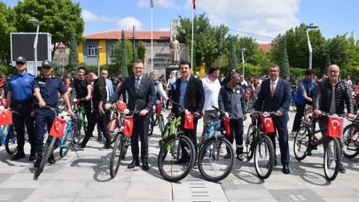 Karapınar’da "Spor için pedalları çevir" etkinliği