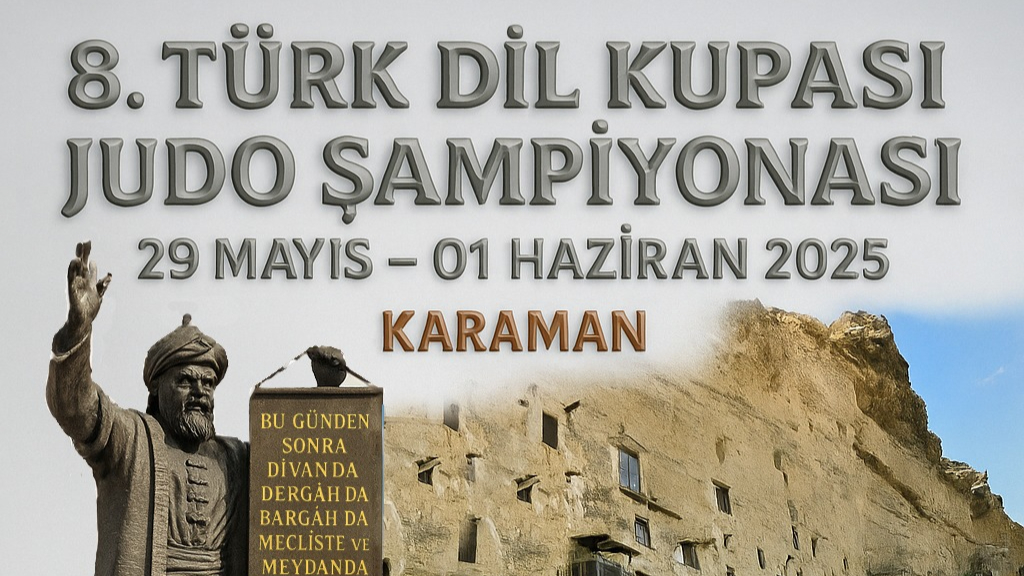 Karaman’da 8. Türk Dil Kupası Judo Şampiyonası Heyecanı Başlıyor