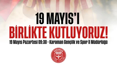 Haydi Karaman! El Ele, Omuz Omuza Bayramı Kutluyoruz!