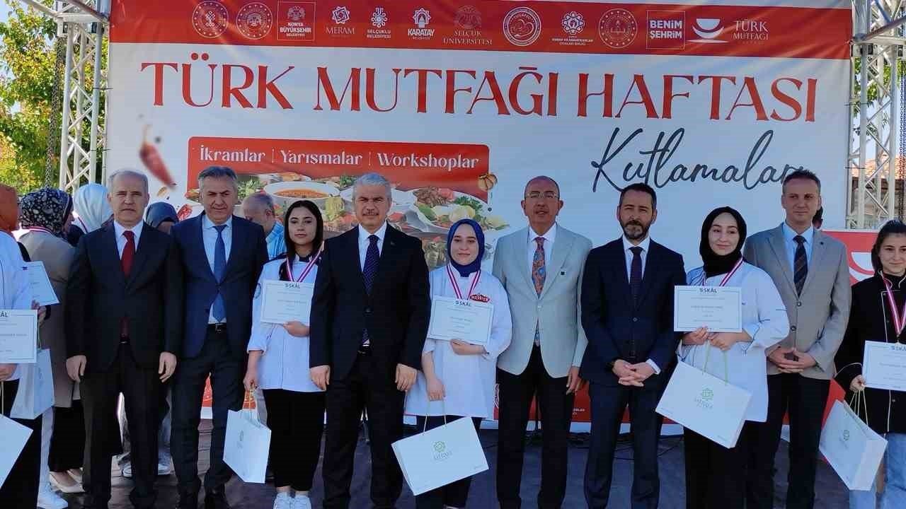 Konya'da "Türk Mutfağı Haftası" Coşkulu Etkinliklerle Kutlanıyor