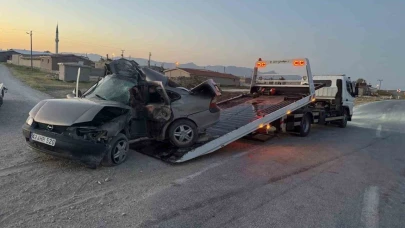 Konya’da ölümle sonuçlanan trafik kazası kamerada