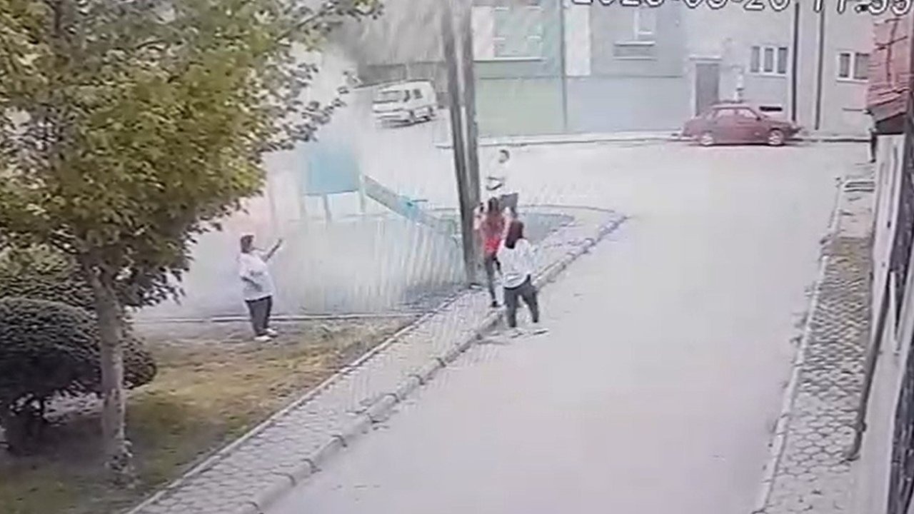 Parkın yakılma anına dair güvenli kamerası görüntüleri ortaya çıktı