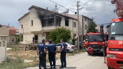 Karaman’da Eski Eşini Tartışma Sonrası Evi Yakan Öfkeli Koca Polise Teslim Oldu