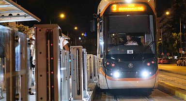 Eskişehir'de gece seferleriyle 1 yılda 222 bin yolcu taşındı