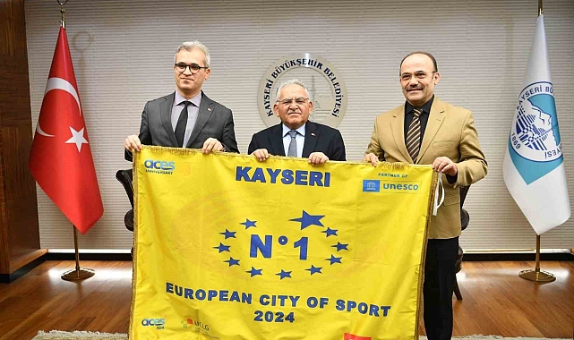 Kayseri sporda Avrupa'ya örnek oldu