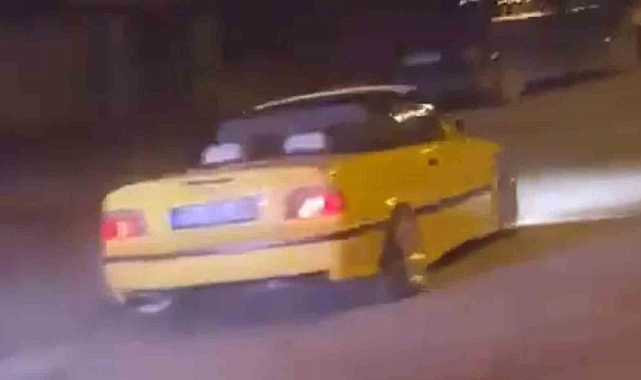 Kırıkkale'de drift atan sürücüye 55 bin lira ceza